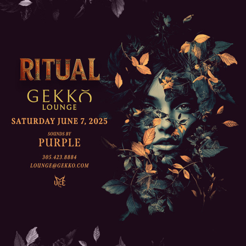 Ritual Saturday with Purple - Flyer