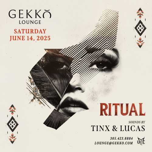 Ritual Saturday with Tinx & Lucas - Flyer