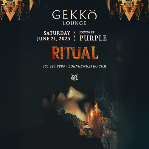 Ritual Saturday with Purple - Flyer