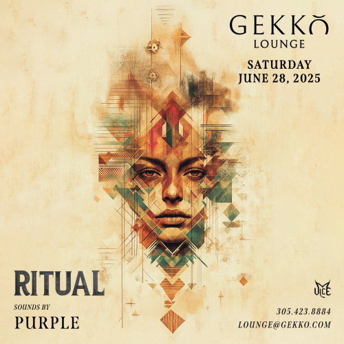 Ritual Saturday with Purple - Flyer