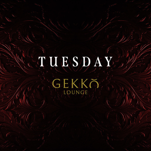 Tuesdays at Gekkō Lounge - Flyer