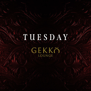 Flyer: Tuesdays at Gekkō Lounge