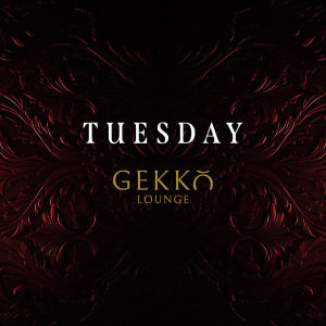 Flyer: Tuesdays at Gekkō Lounge