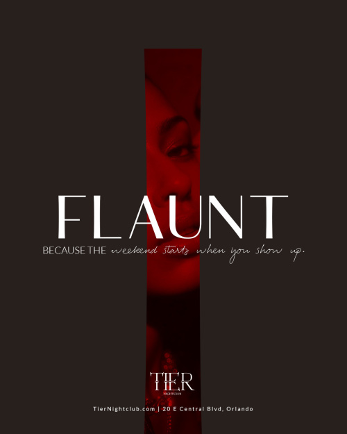 Flaunt Fridays - Flyer