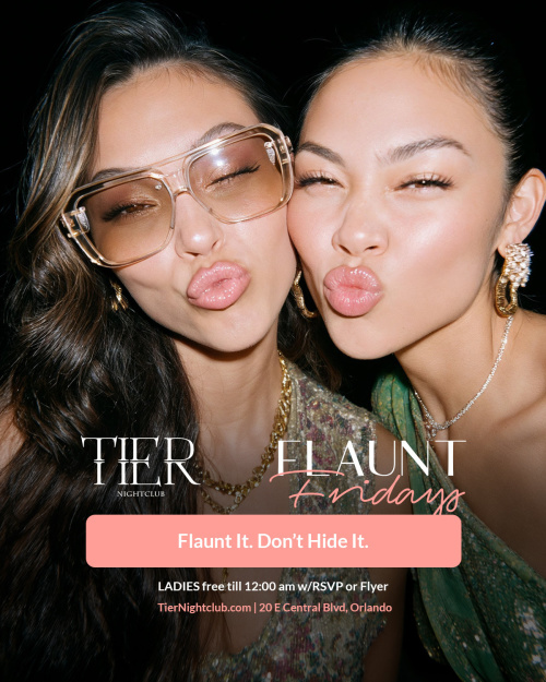 Flaunt Fridays - Flyer