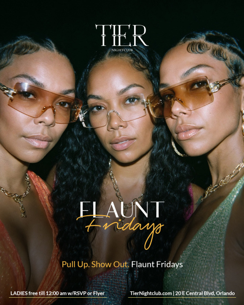 Flaunt Fridays - Flyer