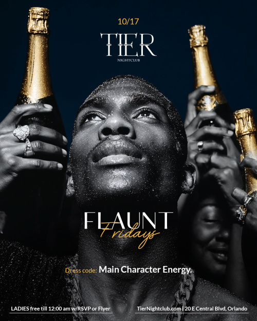 Flaunt Fridays - Flyer