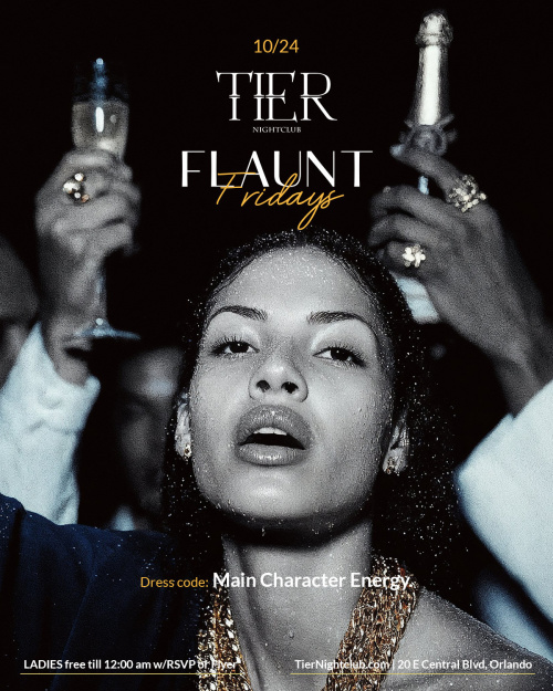 Flaunt Fridays - Flyer