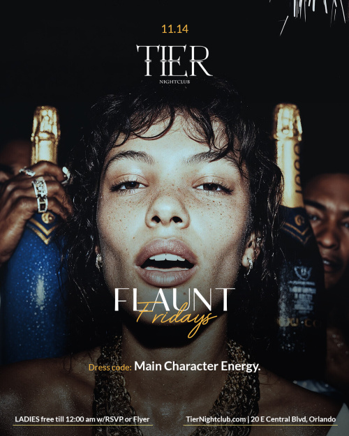 Flaunt Fridays - Flyer