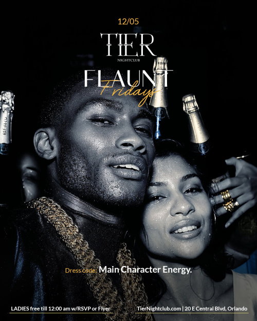 Flaunt Fridays - Flyer