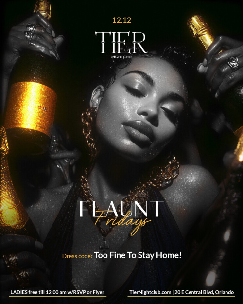 Flaunt Fridays - Flyer