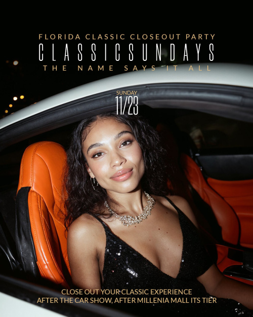 Classic Sundays - Flyer