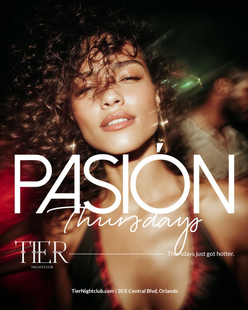 Pasion Thursdays - Flyer
