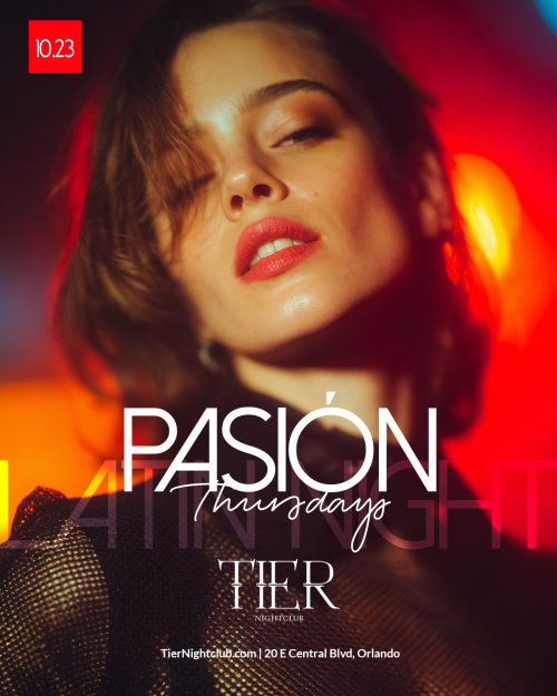 Pasion Thursdays - Flyer