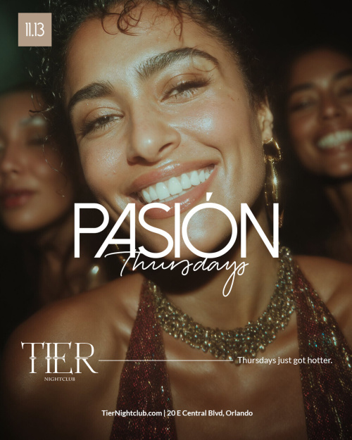 Pasion Thursdays - Flyer