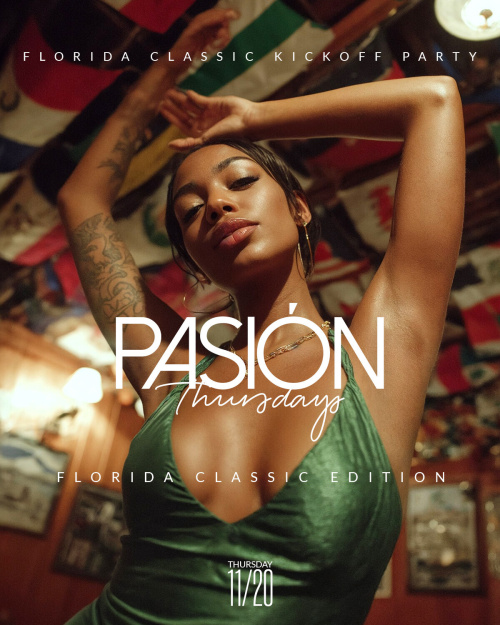 Pasion Thursdays - Flyer