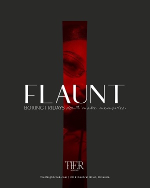 Flyer: Flaunt Fridays