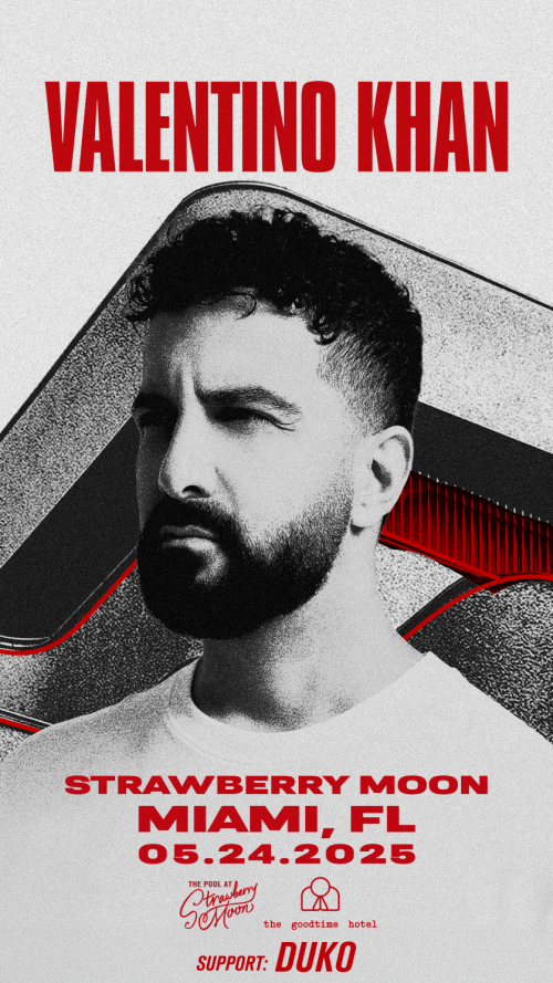 VALENTINO KHAN - Flyer