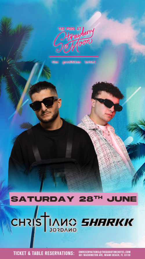 CHRISTIANO JORDANO X SHARKK - Flyer