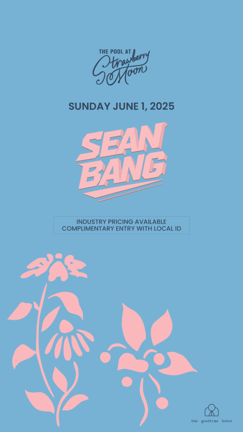 SEAN BANG - Flyer