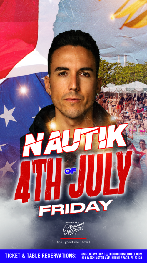 NAUTIK 4TH OF JULY - Flyer