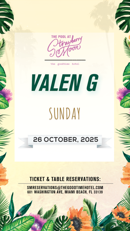 VALEN G - Flyer