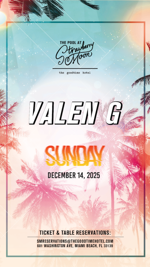 VALEN G - Flyer