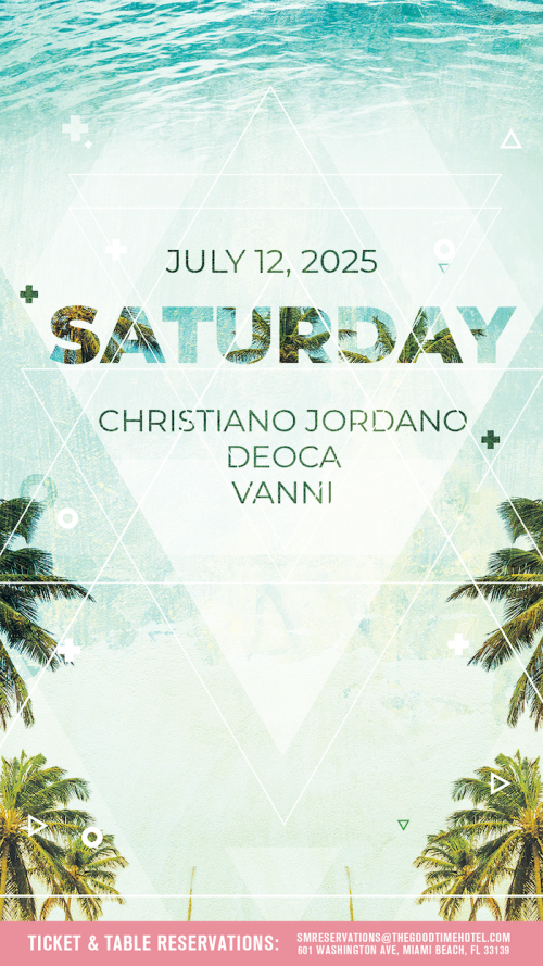 CHRISTIANO JORDANO - Flyer