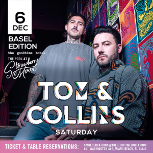Flyer: TOM & COLLINS: BASEL EDITION