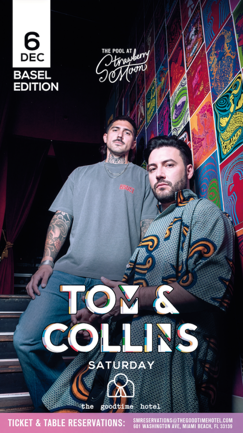 TOM & COLLINS: BASEL EDITION - Flyer