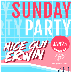 Flyer: NICE GUY ERWIN