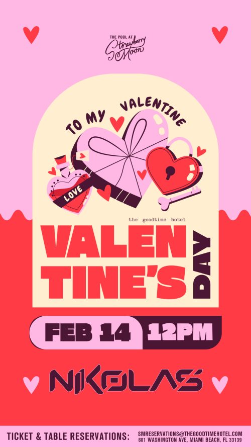 VALENTINE'S DAY WITH NIKOLAS - Flyer