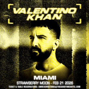 Flyer: VALENTINO KHAN