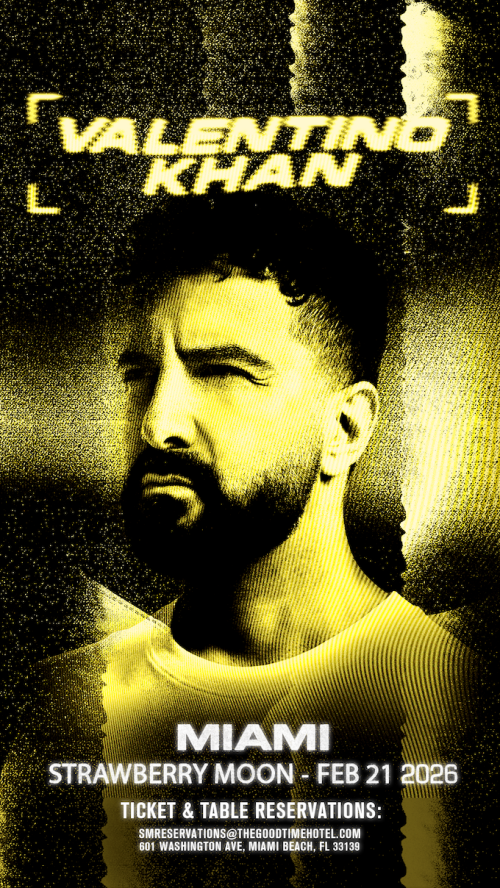 VALENTINO KHAN - Flyer