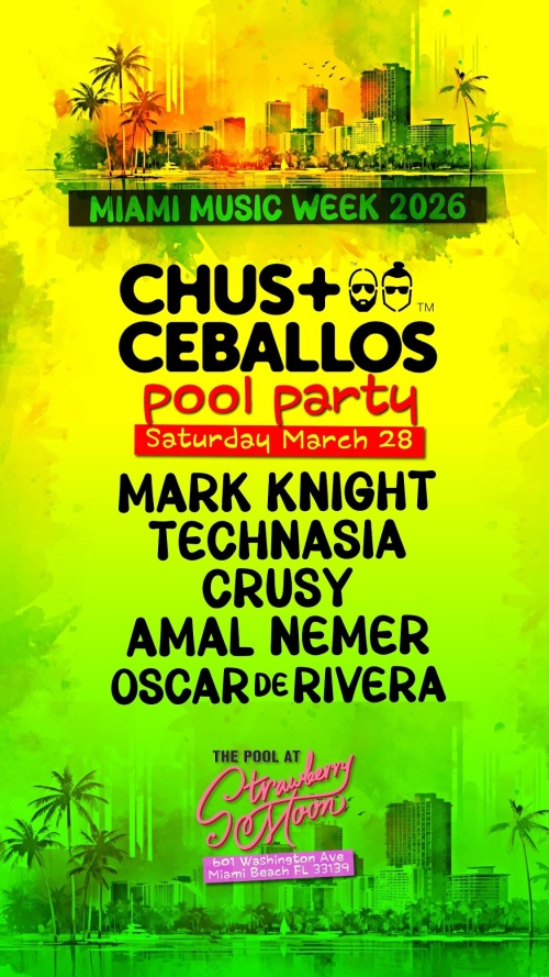 MMW: CHUS + CEBALLOS & FRIENDS - Flyer