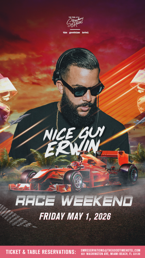 NICE GUY ERWIN: RACE WEEKEND - Flyer