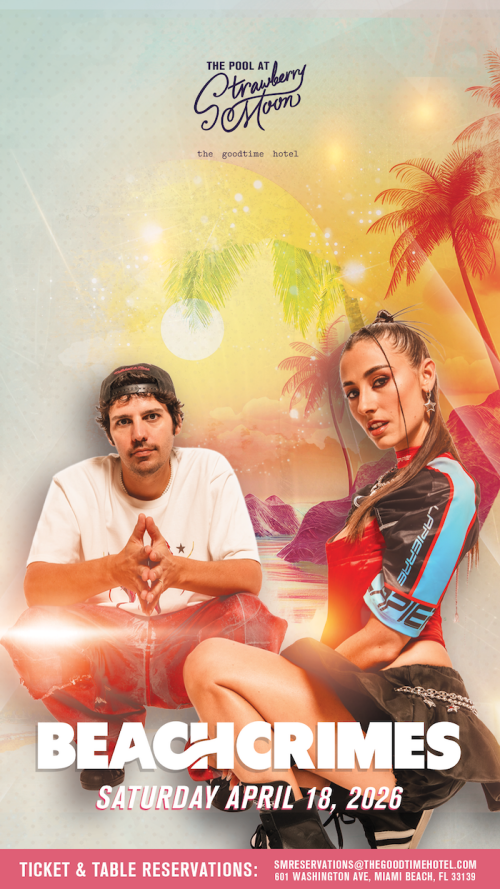 BEACHCRIMES - Flyer