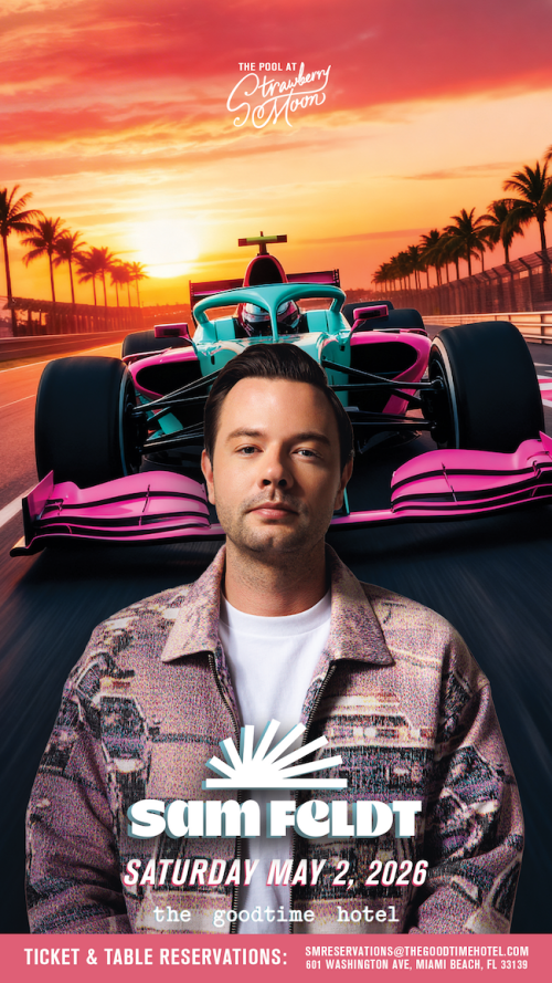 SAM FELDT: RACE WEEKEND - Flyer