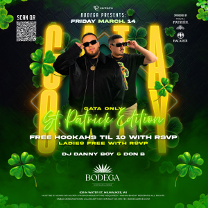 GATA ONLY Saint Patrick Edition  . WITH DJDANNYBOY & DJDON B