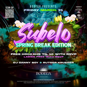 SUBELO SPRING BREAK PARTY  DJ DANNYBOY & Rutger Krueger