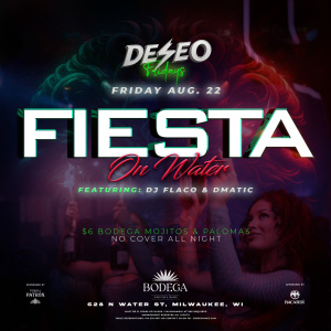 FIESTA ON WATER WITH DJ DMATIC &  DJ FLACO