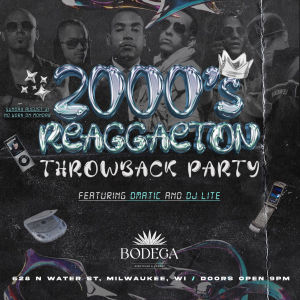 2000'S  throwback reggaeton Party with Dj Lite & Dj Dmatic, Sunday, August 31st, 2025
