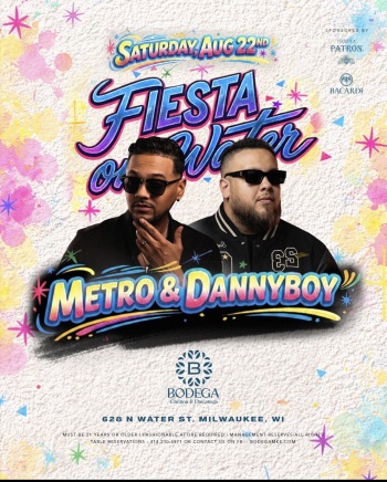 FIESTA ON WATER  WITH DANNYBOY & DJMETRO Flyer Image