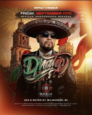 Mexican Independence Weekend With Damtic & Friends Flyer Image