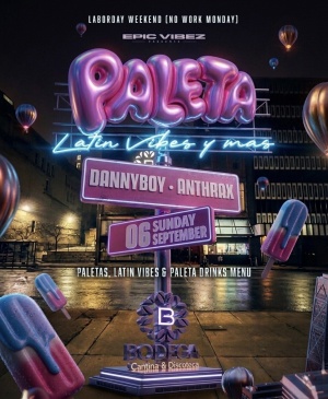EPIC VIBEZ PRESENTS :PALETA REGGAETON PARTY