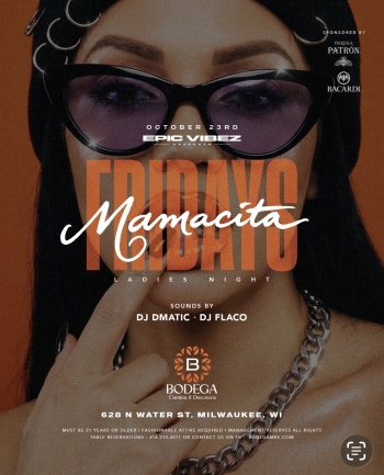 MAMACITA FRIDAYS  WITH DMATIC & FLACO Flyer Image