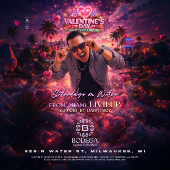 VALENTINE'S DAY MAIMI EDITION WITH LIVITUP Flyer Image