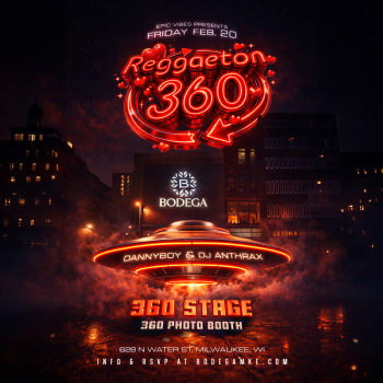 REGGAETON 360 WITH DANNYBOY & ANTHRARX Flyer Image