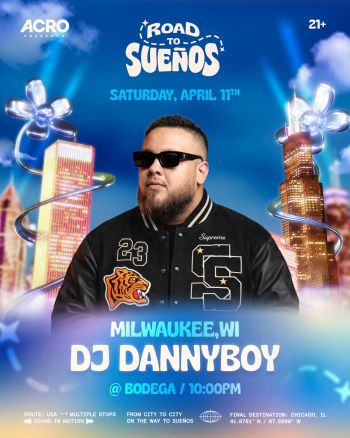 ROAD TO SUEÑOS WITH DANNYBOY Flyer Image