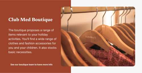 Club Med Boutique - Flyer